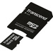 Carte microSDHC Transcend Premium 16 GB Class 10, UHS-I avec adaptateur SD