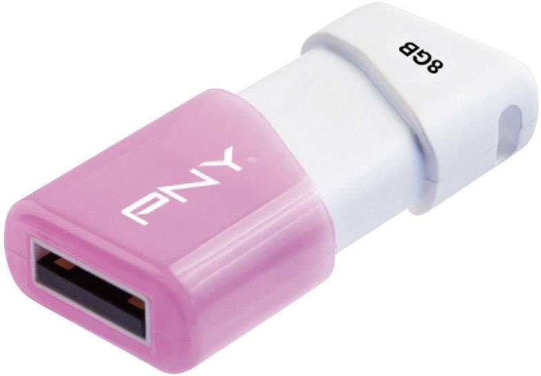 PNY 8 GB Pink FDU8GBA3CWP-EF