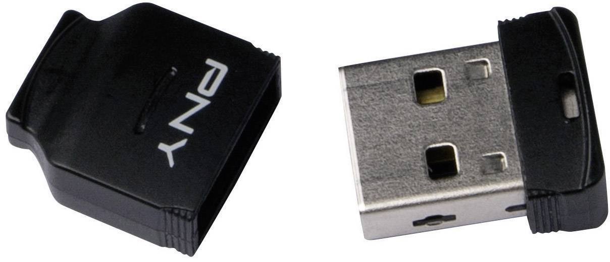 PNY Attache Evolutive USB-Stick 8 GB Schwarz SDU8GBBABY-EF USB 2.0