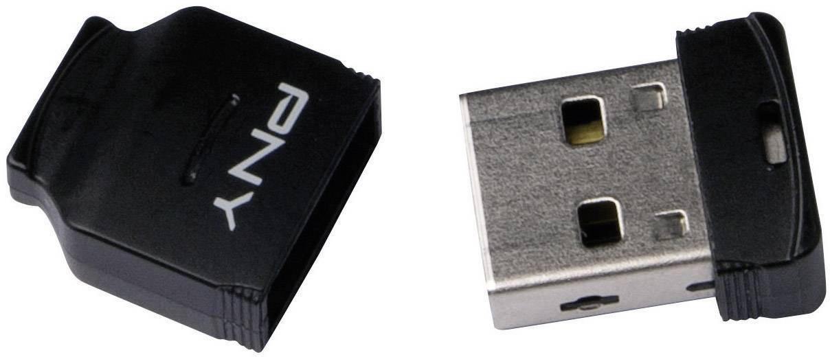 PNY Attache Evolutive USB-Stick 16 GB Schwarz SDU16GBBABY-EF USB 2.0
