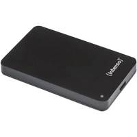 Intenso Memory Case 2 TB Externe Festplatte 6.35 cm (2.5 Zoll) USB-A (USB 3.2 Gen 1) Schwarz 6021580 Intenso Memory Case 2 TB Externe Festplatte 6.35 cm (2.5 Zoll) USB-A (USB 3.2 Gen 1) Schwarz 6021580