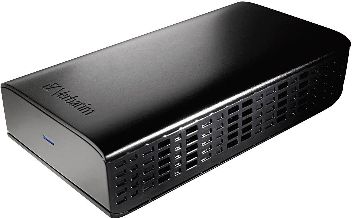 Verbatim Store 'n' Save SuperSpeed 1 TB Externe Festplatte 8.9 cm (3.5 Zoll) USB-A (USB 3.2 Gen 1) Schwarz 47670