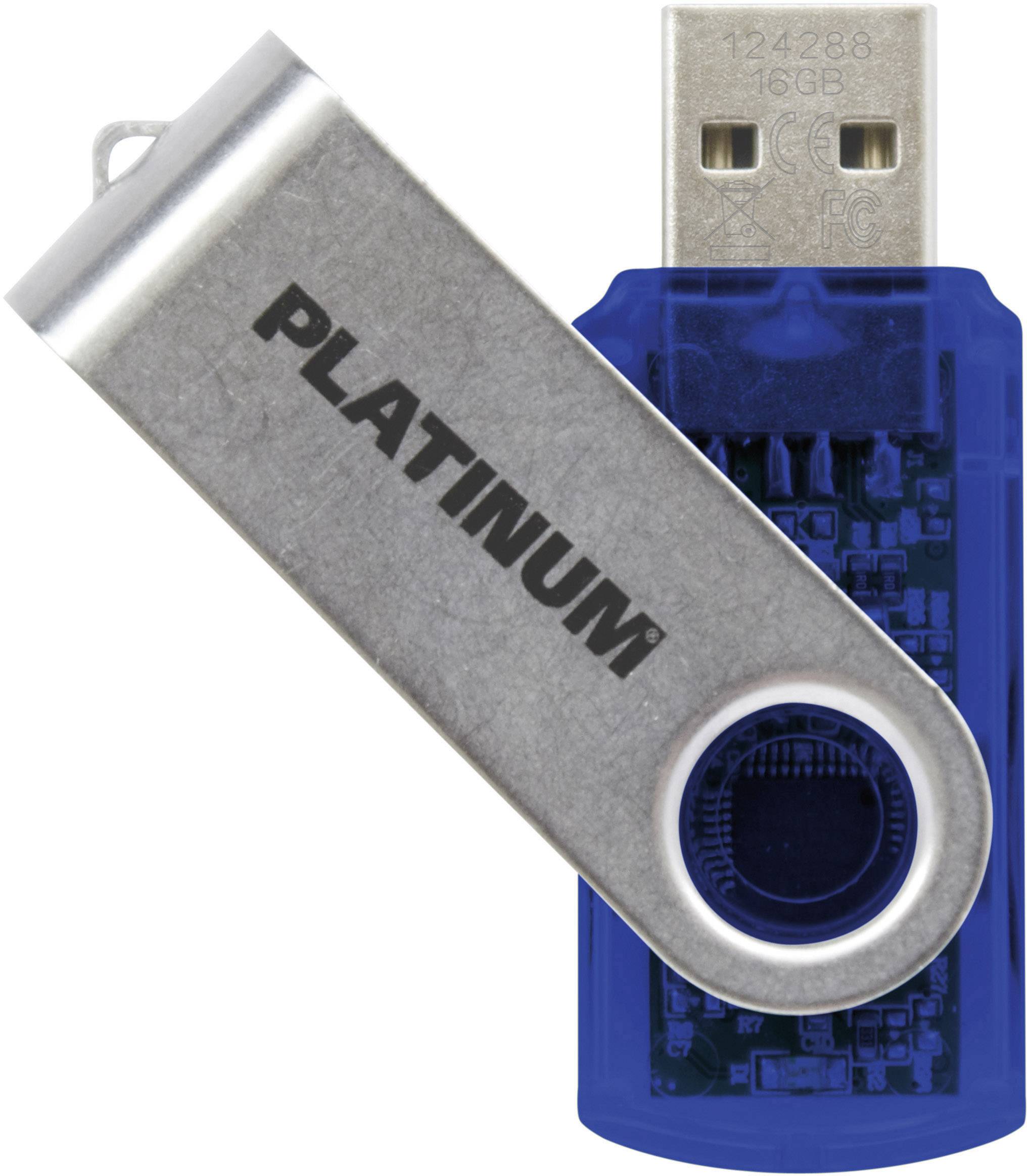 Platinum TWS USB-Stick 16 GB Blau 177489 USB-A (USB 2.0)