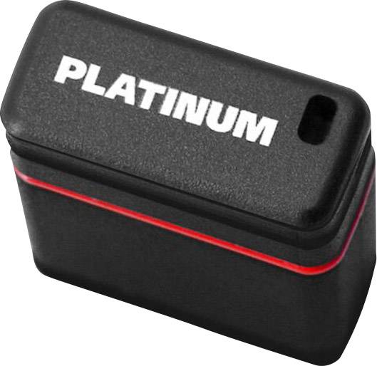 Platinum Mini USB-Stick 8 GB Schwarz, Rot 177535 USB 2.0