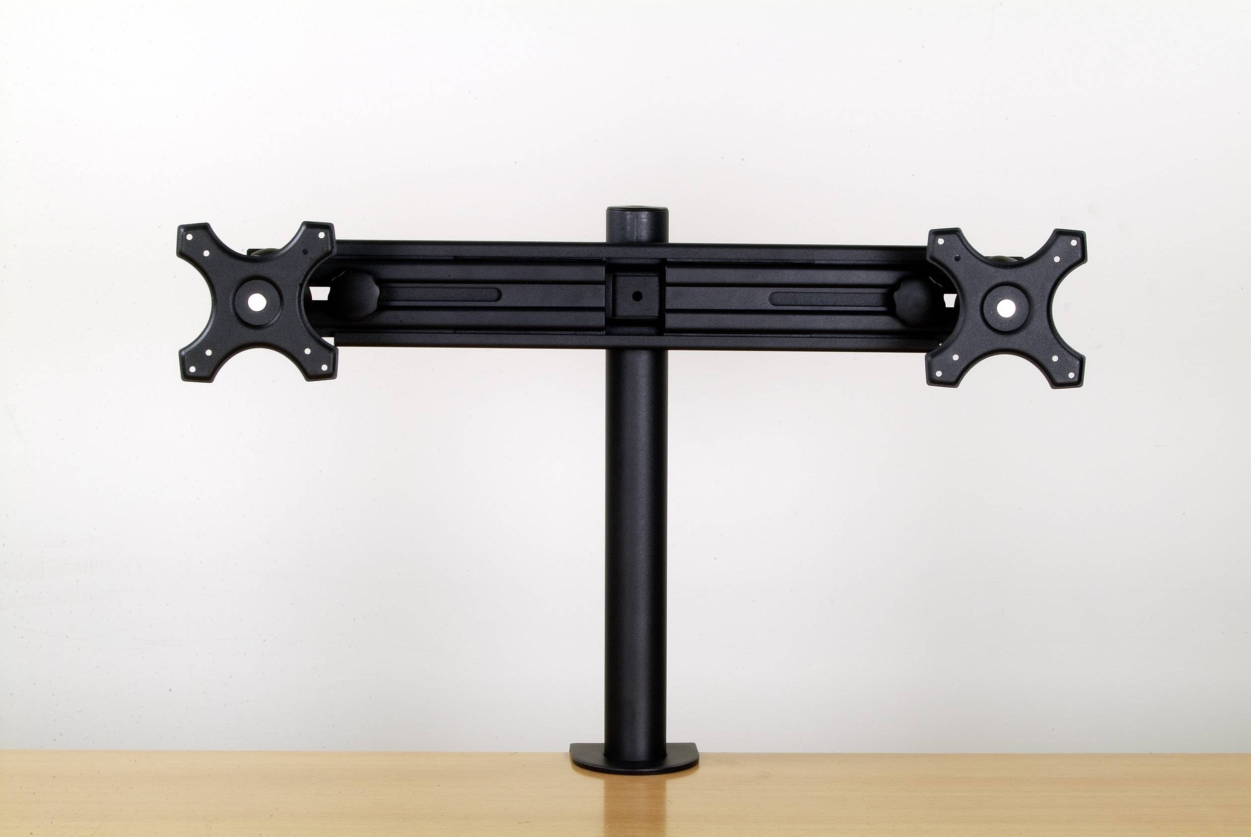 SpeaKa Professional SP-1664328 2fach Monitor-Tischhalterung 33,0 cm (13") - 61,0 cm (24") Höhenverstellbar, Neigbar, Schwenkbar, Rotierbar