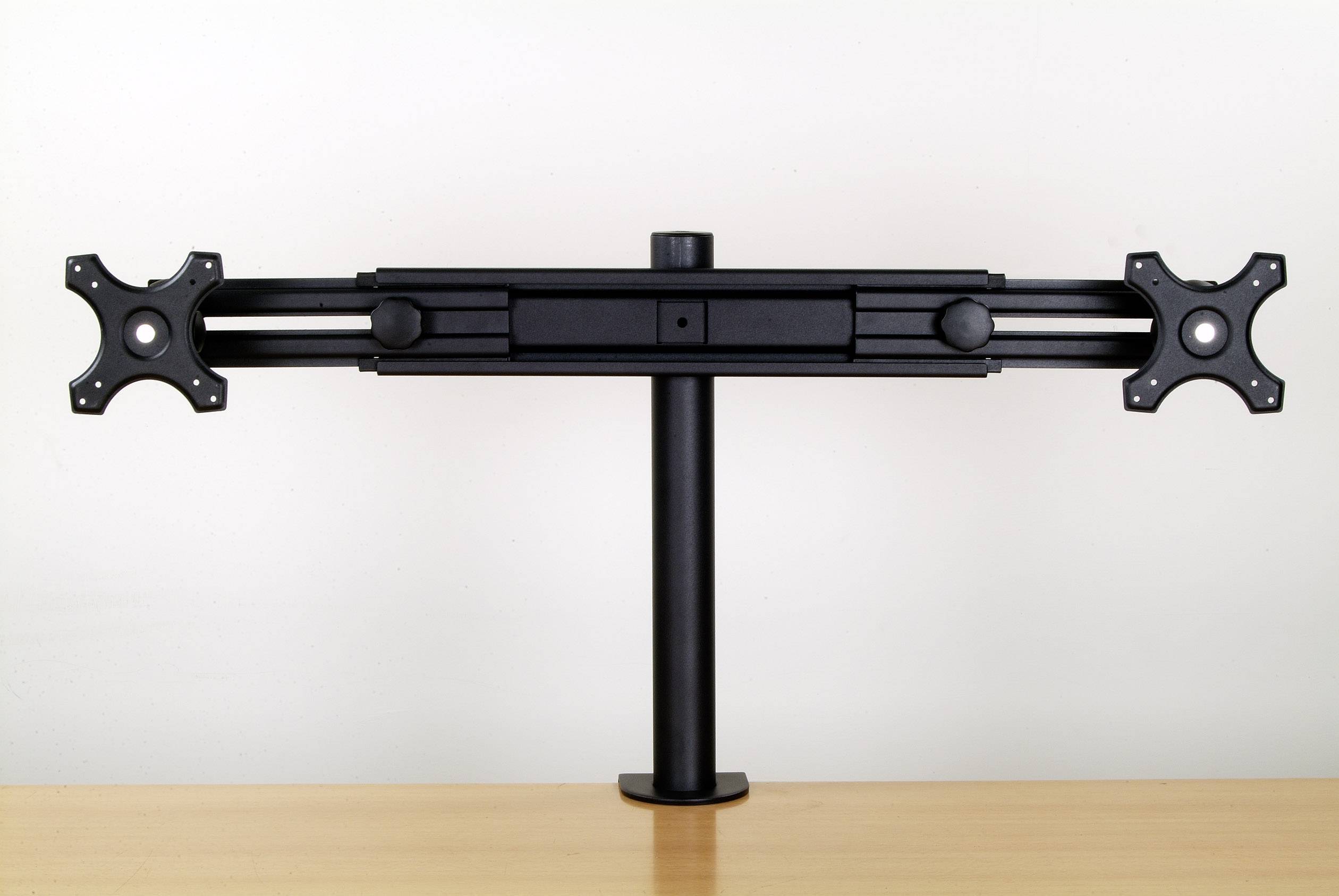 SpeaKa Professional SP-1664328 2fach Monitor-Tischhalterung 33,0 cm (13") - 61,0 cm (24") Höhenverstellbar, Neigbar, Schwenkbar, Rotierbar