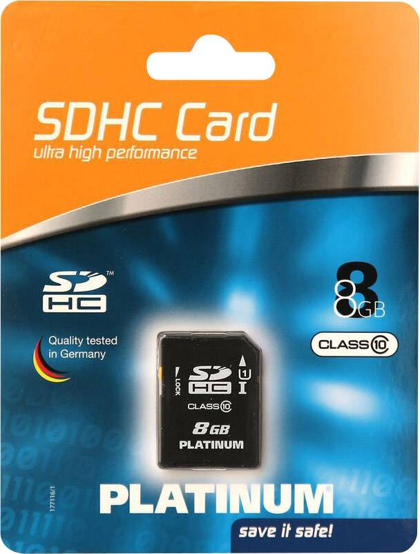 Speicherkarte SD Card 8 GB