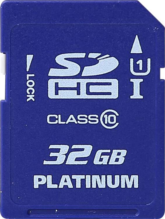 Platinum 177118 SDHC-Karte 32 GB Class 10