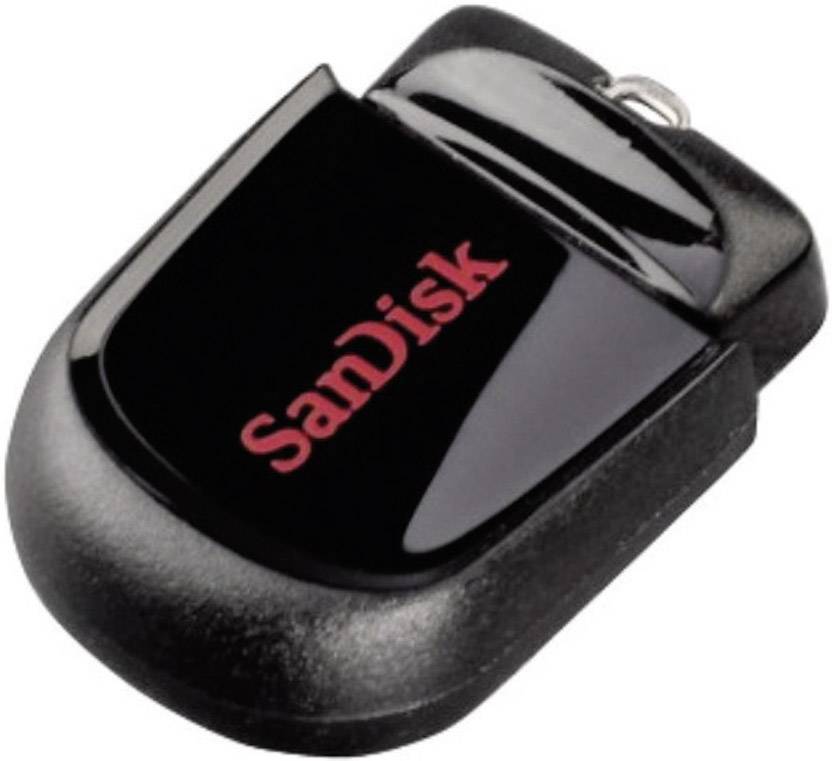 SanDisk Cruzer® Fit™ USB-Stick 16 GB Schwarz SDCZ33-016G-B35 USB 2.0
