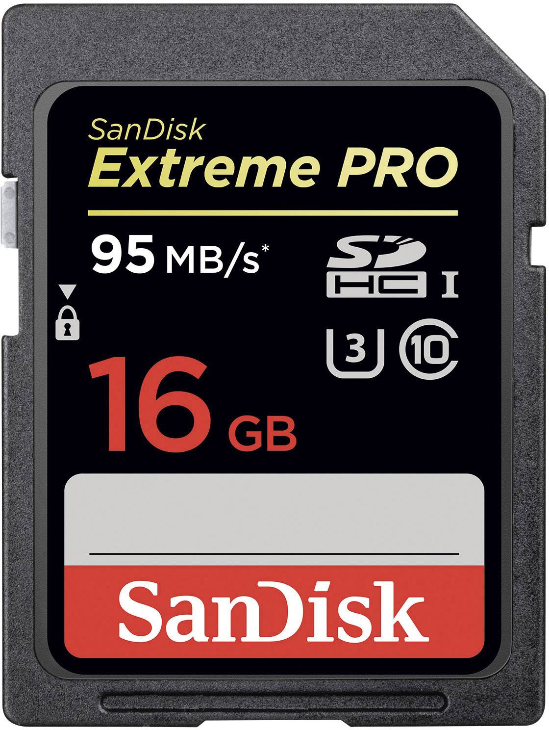 SanDisk Extreme Pro® SDHC-Karte 16 GB Class 10, UHS-I, UHS-Class 3