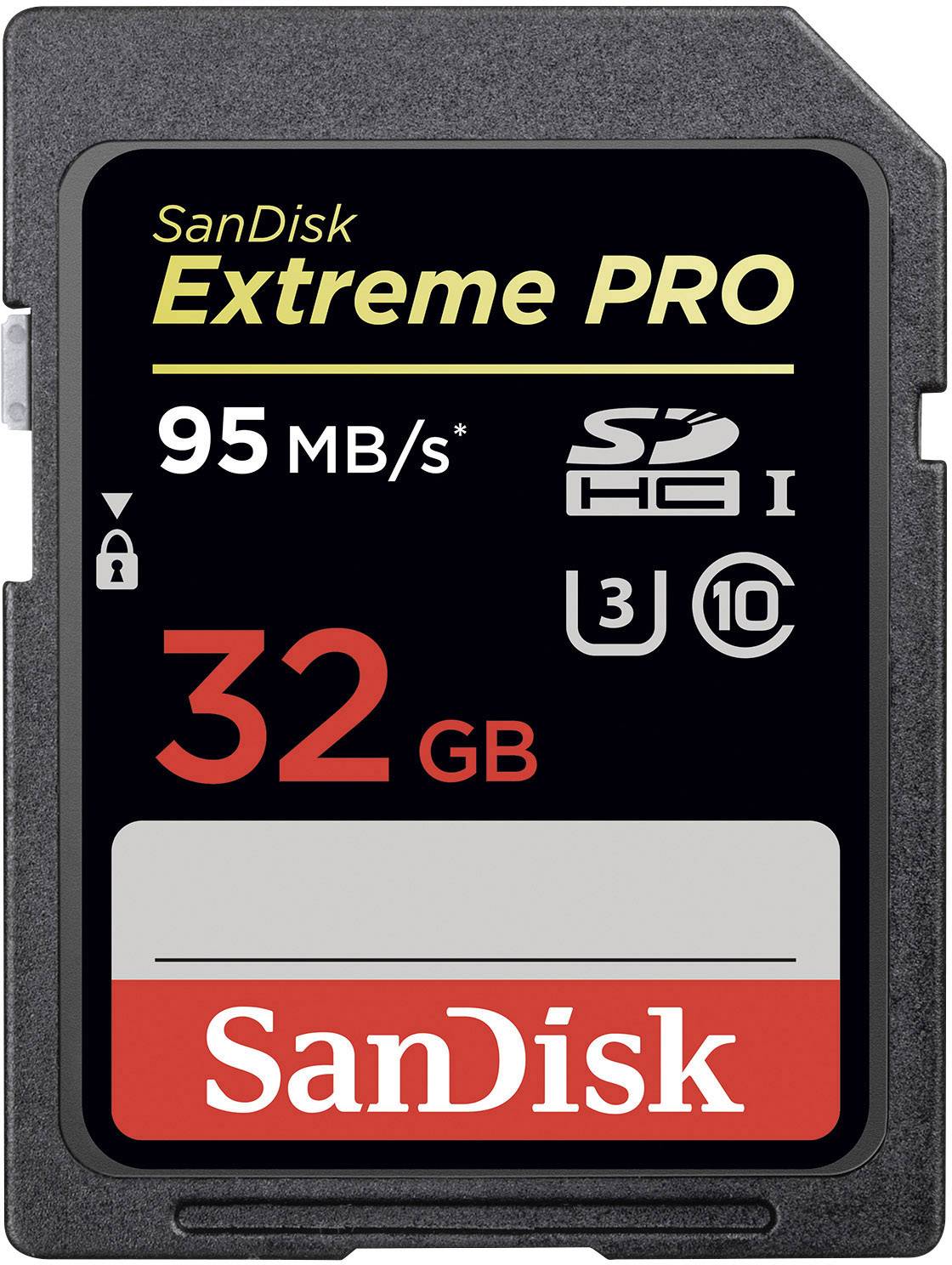 SanDisk Extreme Pro® SDHC-Karte 32 GB Class 10, UHS-I, UHS-Class 3