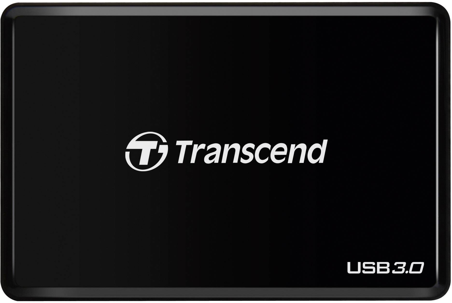 Transcend TS-RDF8K Externer Speicherkartenleser USB-A (USB 3.2 Gen 1) Schwarz