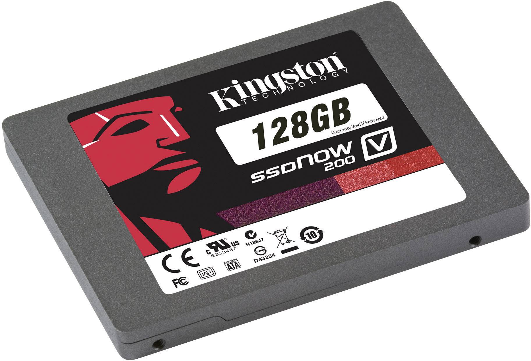 Kingston SSD-Festplatte SV200S3D7/128G Desktop-Upgrade-Kit SSDNow V+200 Serie