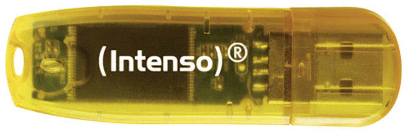 Intenso Rainbow Line USB-Stick 64 GB Orange (transparent) 3502490 USB-A (USB 2.0)
