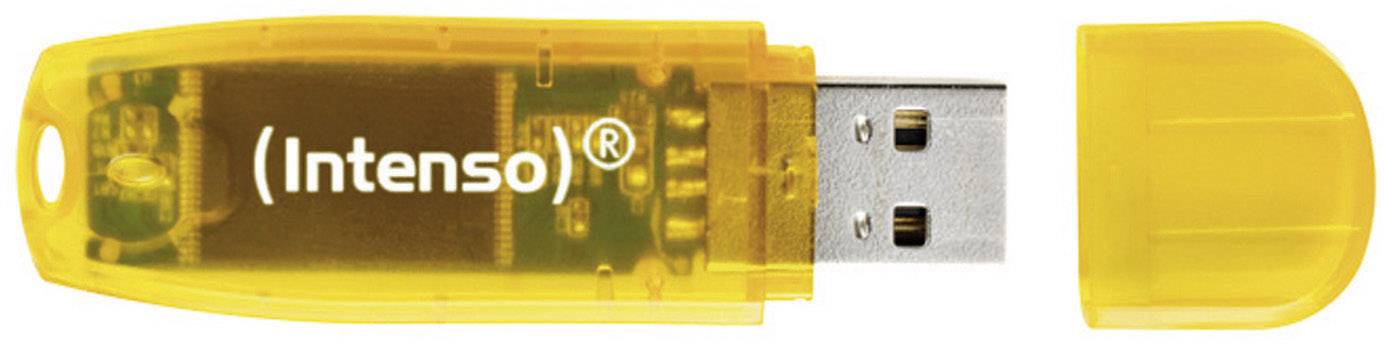 Intenso Rainbow Line USB-Stick 64GB Orange (transparent) 3502490 USB-A (USB 2.0)
