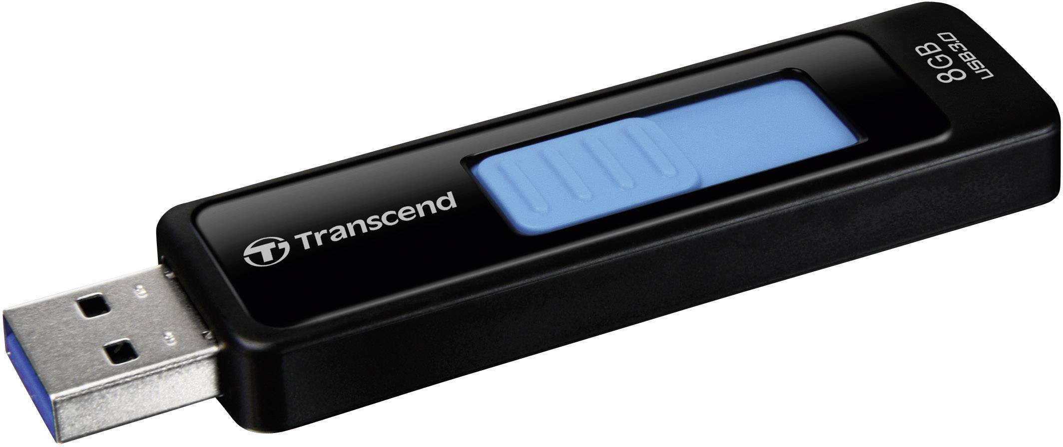 Transcend JetFlash® 760 USB-Stick 8GB Schwarz TS8GJF760 USB 3.0