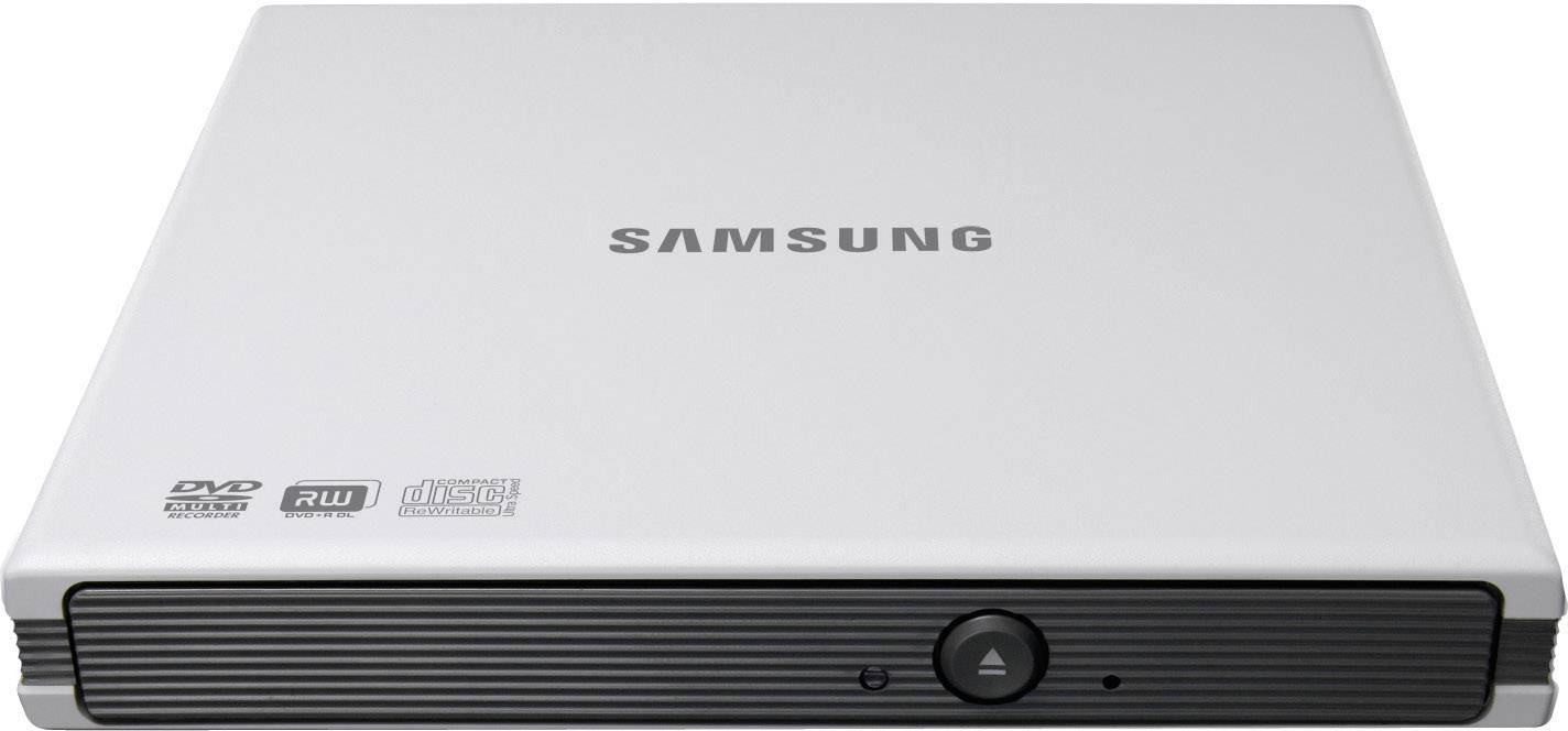 Samsung DVD-Brenner Retail Slim SE-S084F weiß