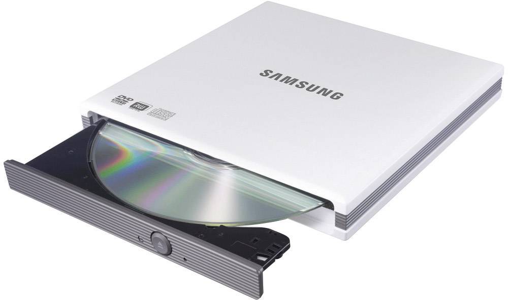 Samsung DVD-Brenner Retail Slim SE-S084F weiß