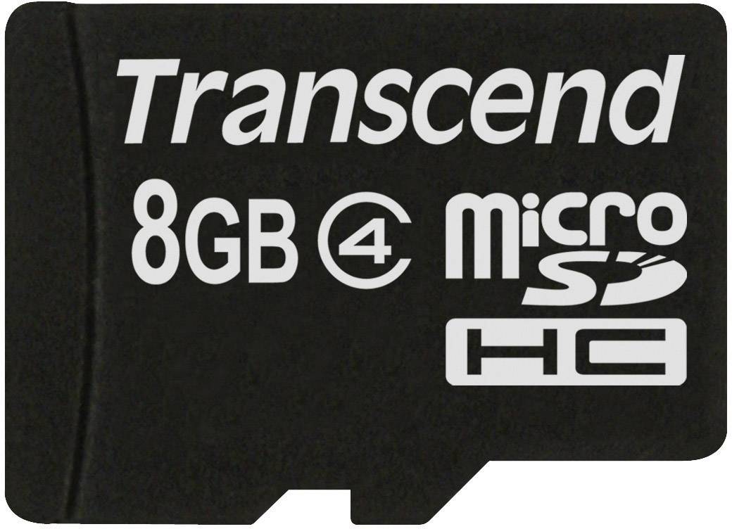 Transcend Standard microSDHC-Karte Industrial 8 GB Class 4