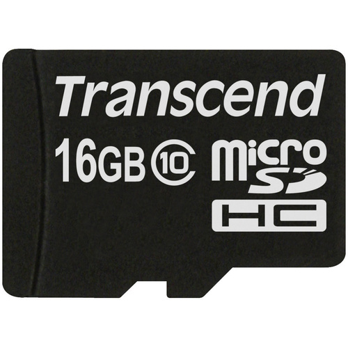 Transcend Premium microSDHC-Karte 16 GB Class 10