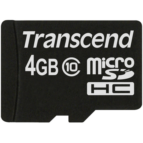Transcend Premium microSDHC-Karte 4 GB Class 10