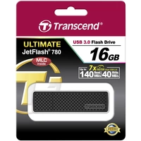 Transcend JetFlash® 780 USB-Stick 16GB Schwarz TS16GJF780 USB-A (USB 3.2 Gen 1) Transcend JetFlash® 780 USB-Stick 16GB Schwarz TS16GJF780 USB-A (USB 3.2 Gen 1)