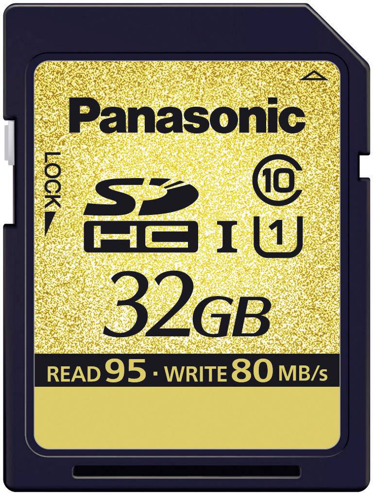 Panasonic SDHC KARTE 32GB CLASS10 RP-SDA32GE1K