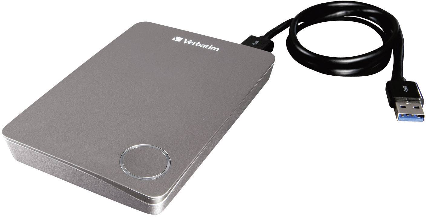 Verbatim 750 GB Externe Festplatte 6.35 cm (2.5 Zoll) USB 3.2 Gen 1 (USB 3.0) Grau 53050