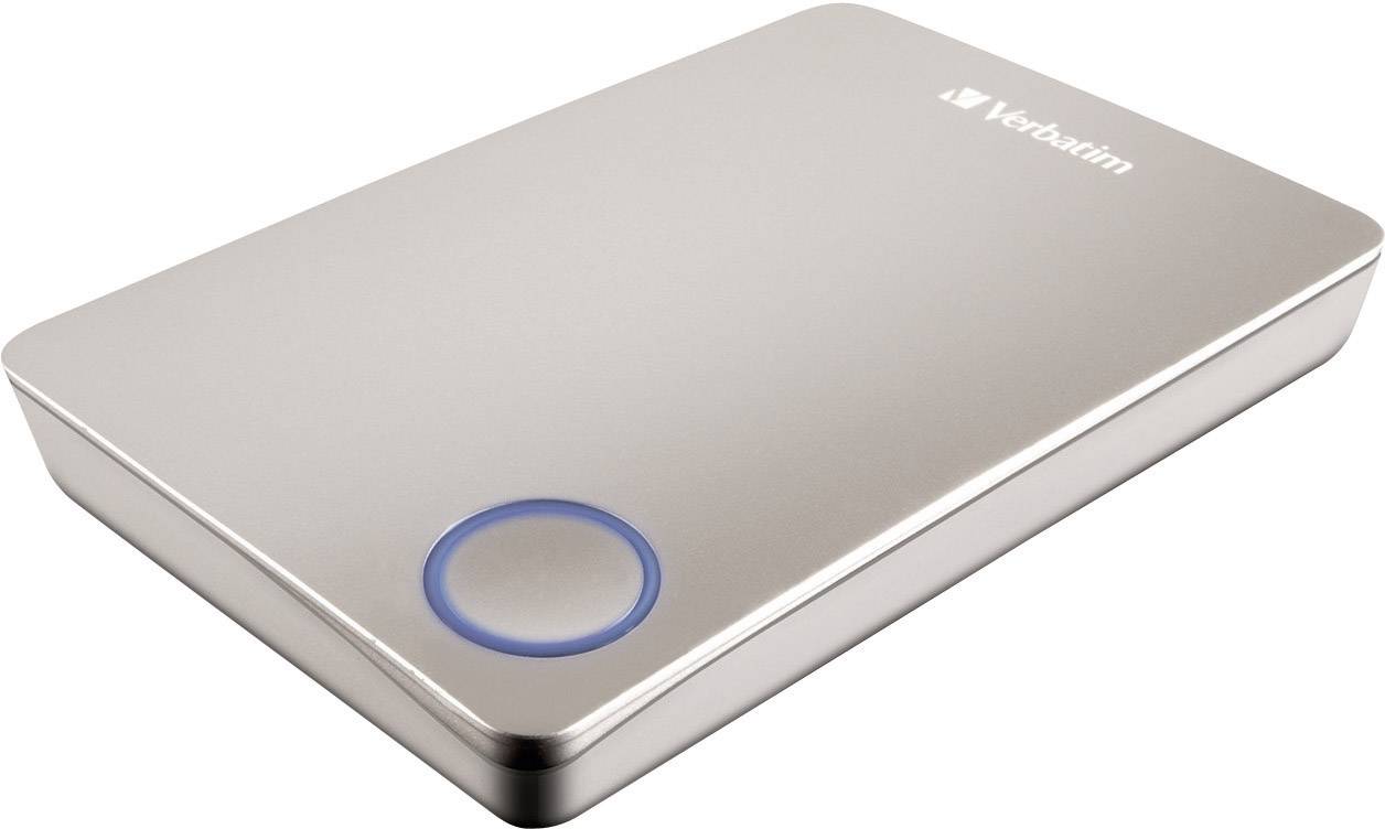 Verbatim 750 GB Externe Festplatte 6.35 cm (2.5 Zoll) USB 3.2 Gen 1 (USB 3.0) Silber 53051