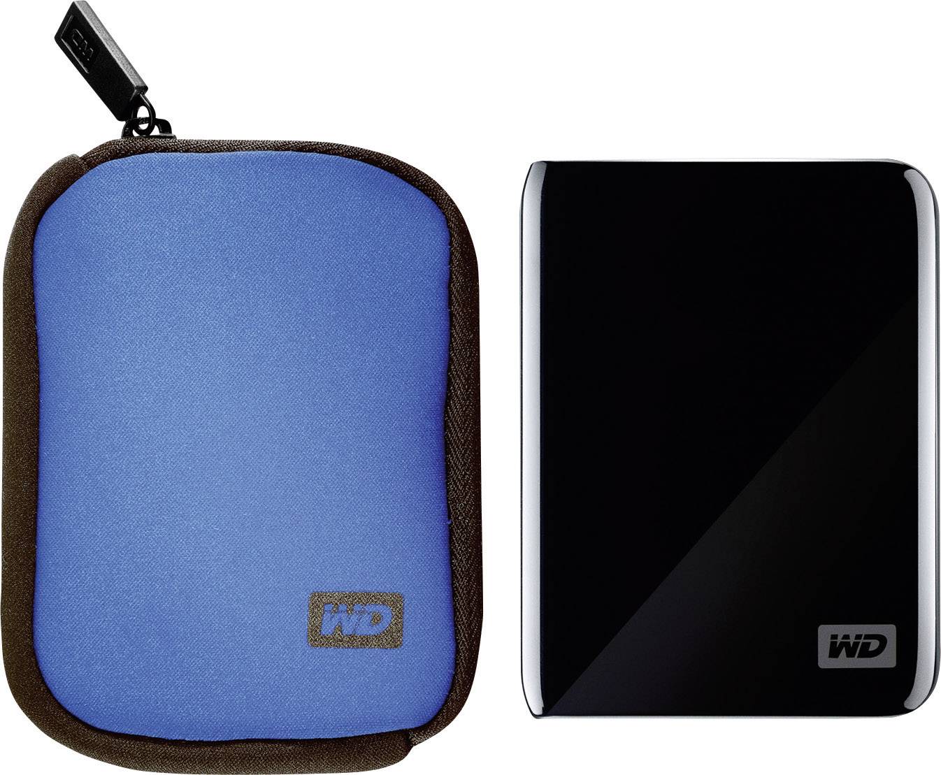 Western Digital My Passport Carrying Case Transporttasche blau WDBABK0000NBL