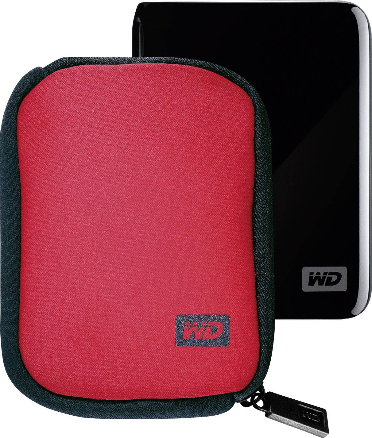Western Digital My Passport Carrying Case Transporttasche rot WDBABK0000NRD