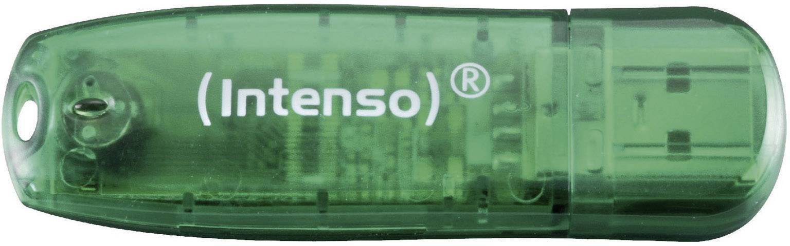 Intenso Rainbow Line USB-Stick 8 GB Grün 3502460 USB-A (USB 2.0)