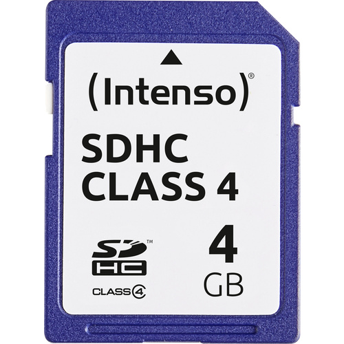 Intenso Blue SDHC-Karte 4 GB Class 4