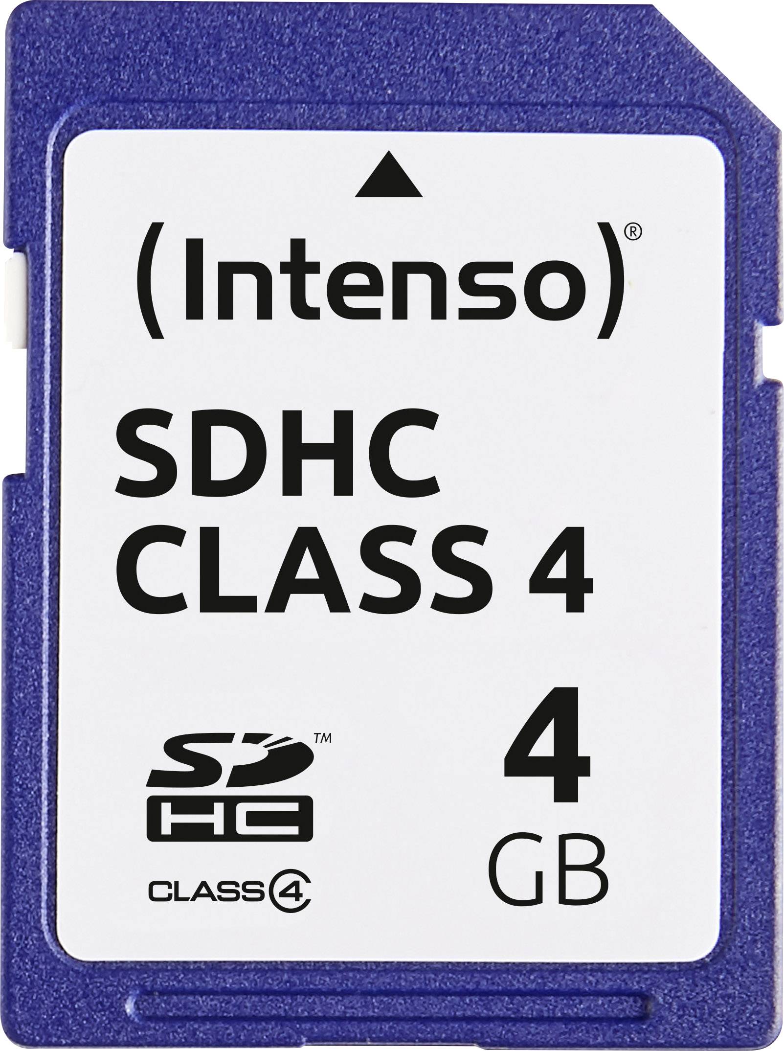 Intenso Blue SDHC-Karte 4 GB Class 4