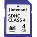 Intenso Blue SDHC-Karte 4GB Class 4