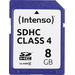 Intenso Blue SDHC-Karte 8 GB Class 4