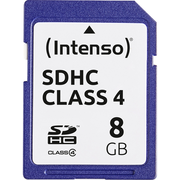 Intenso Blue SDHC-Karte 8GB Class 4