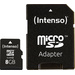 Intenso microSDHC-Karte 8GB Class 4 inkl. SD-Adapter