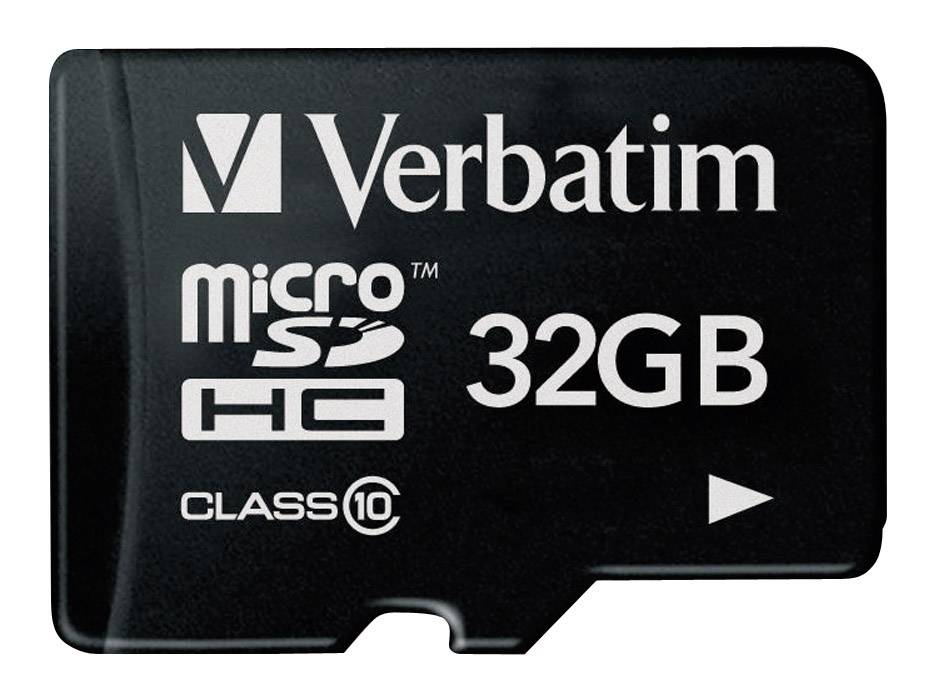 Verbatim microSDHC Card 32GB 44013