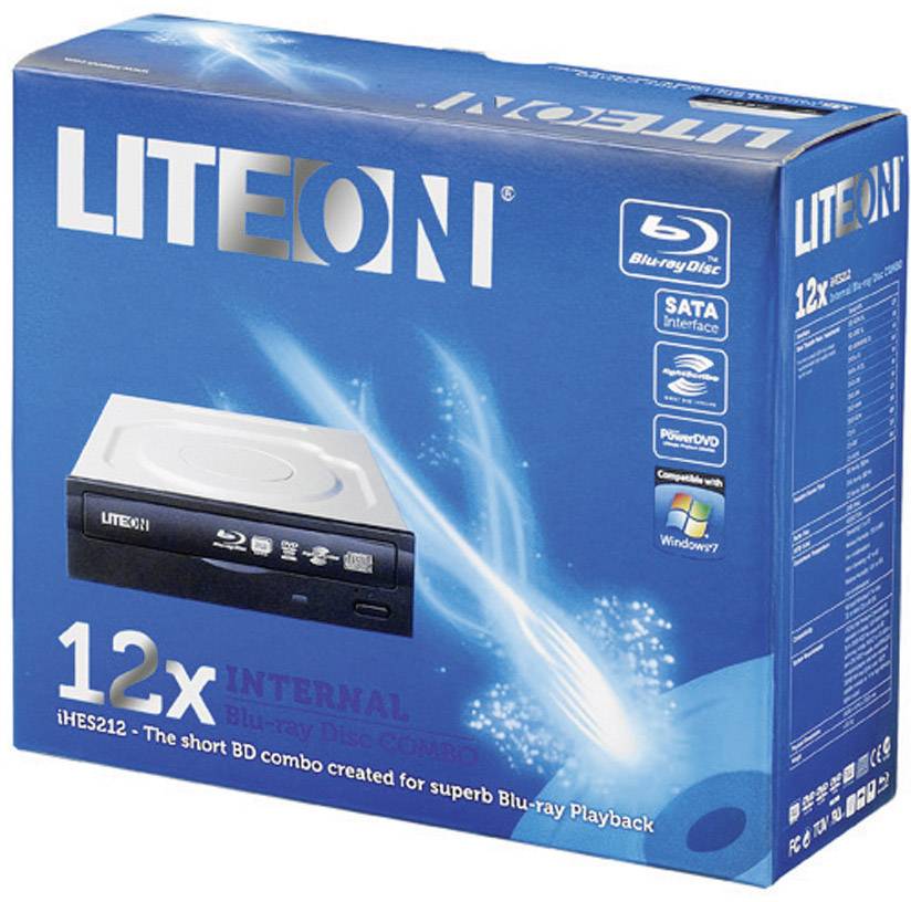 LiteOn Blu-ray Brenner SATA Retail IHBS 212-32