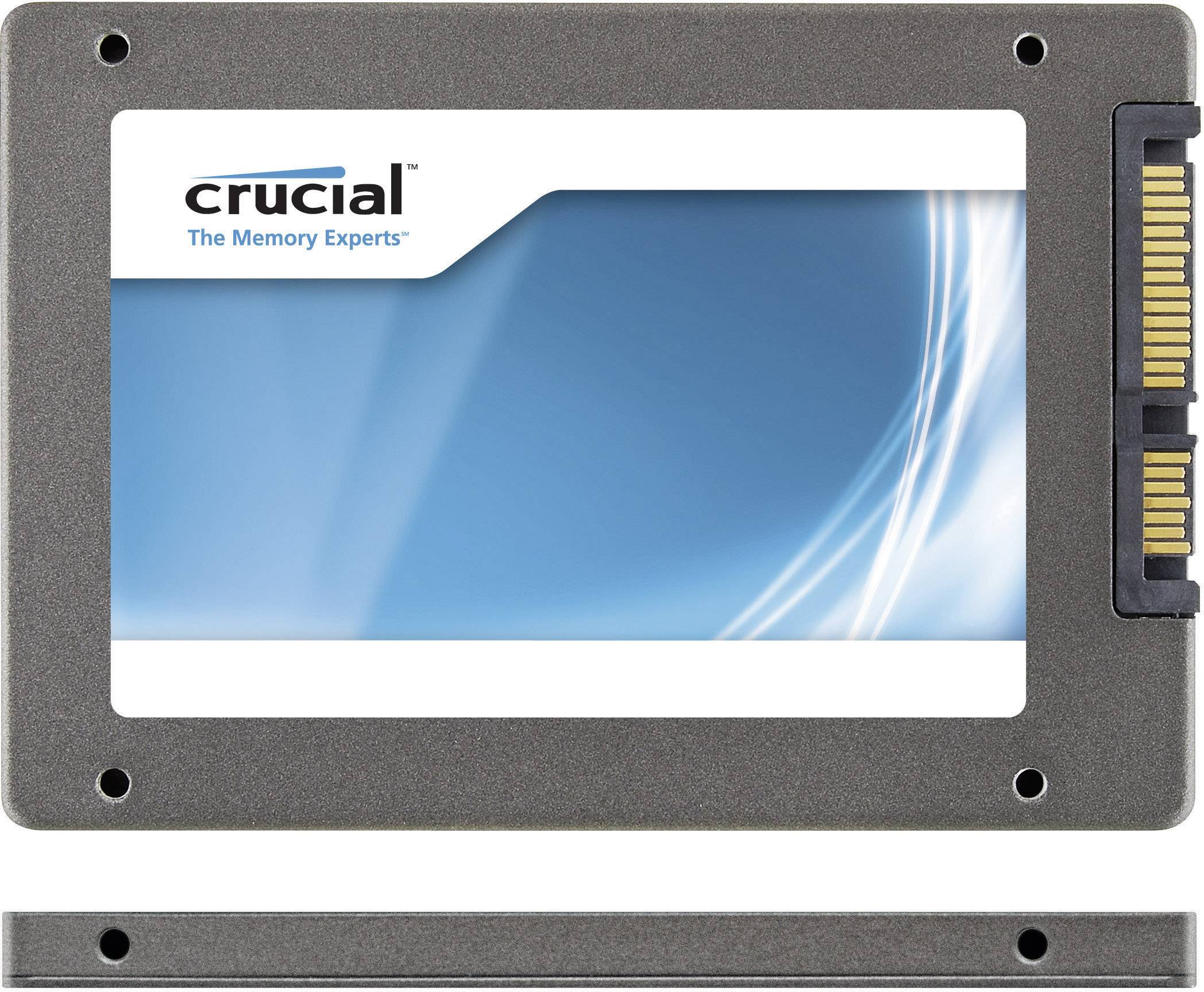 Crucial SSD-Festplatte M4 Serie Umbau Kit CT256M4SSD1CCA 256 GB SATA III (600 MB/s)