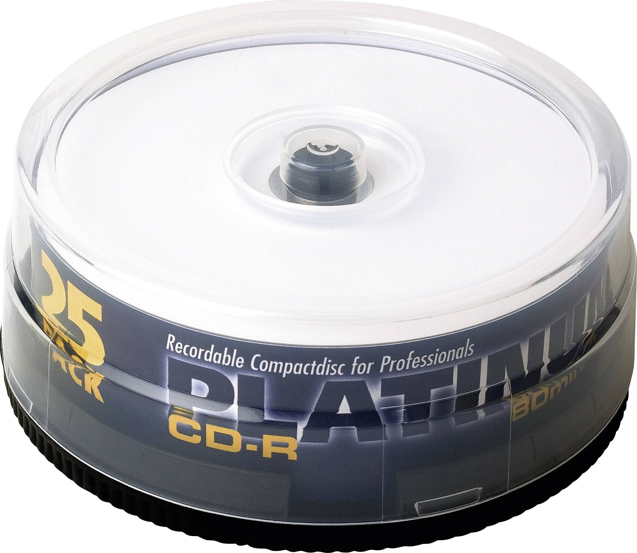 PLATINUM CD-R 80 700MB 52X 25ER SP PRINT
