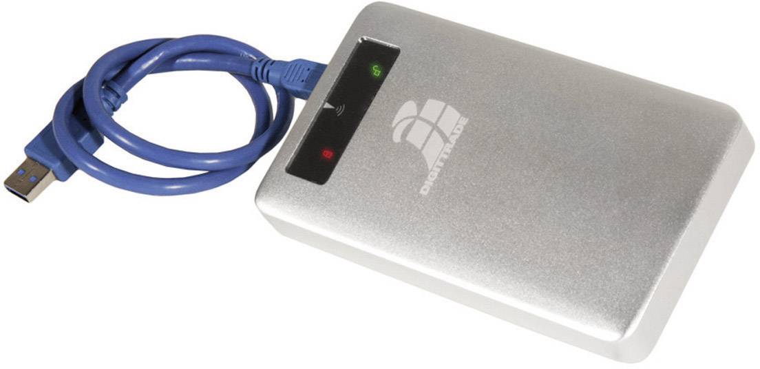 Digittrade  500 GB Externe RFID Security Festplatte 6.35 cm (2.5 Zoll) USB 3.2 Gen 1 (USB 3.0) Silber
