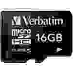 Verbatim Premium microSDHC-Karte 16GB Class 10