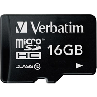 Verbatim Premium microSDHC-Karte 16GB Class 10 Verbatim Premium microSDHC-Karte 16GB Class 10