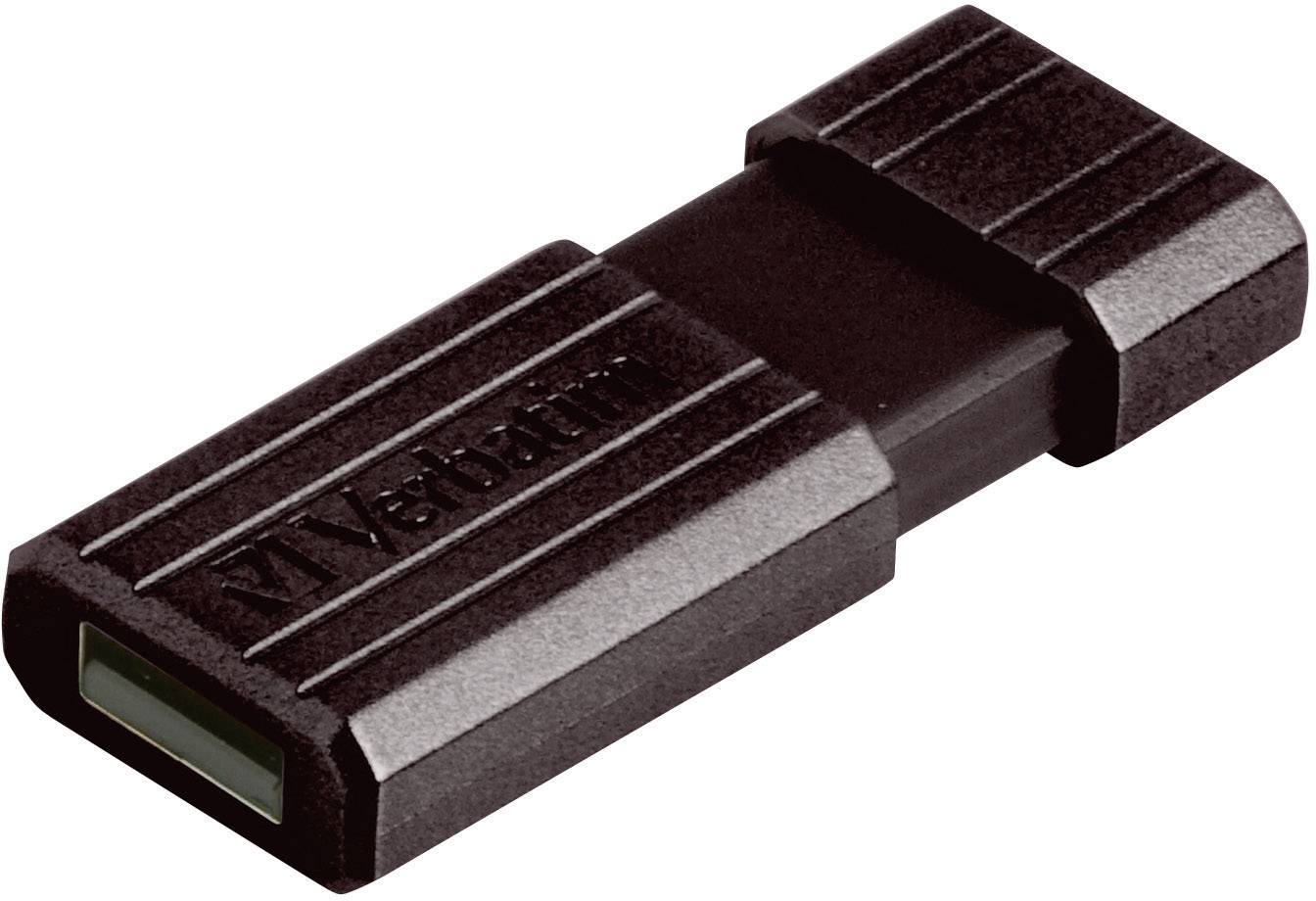 Verbatim Pin Stripe USB-Stick 64GB Schwarz 49065 USB-A (USB 2.0)