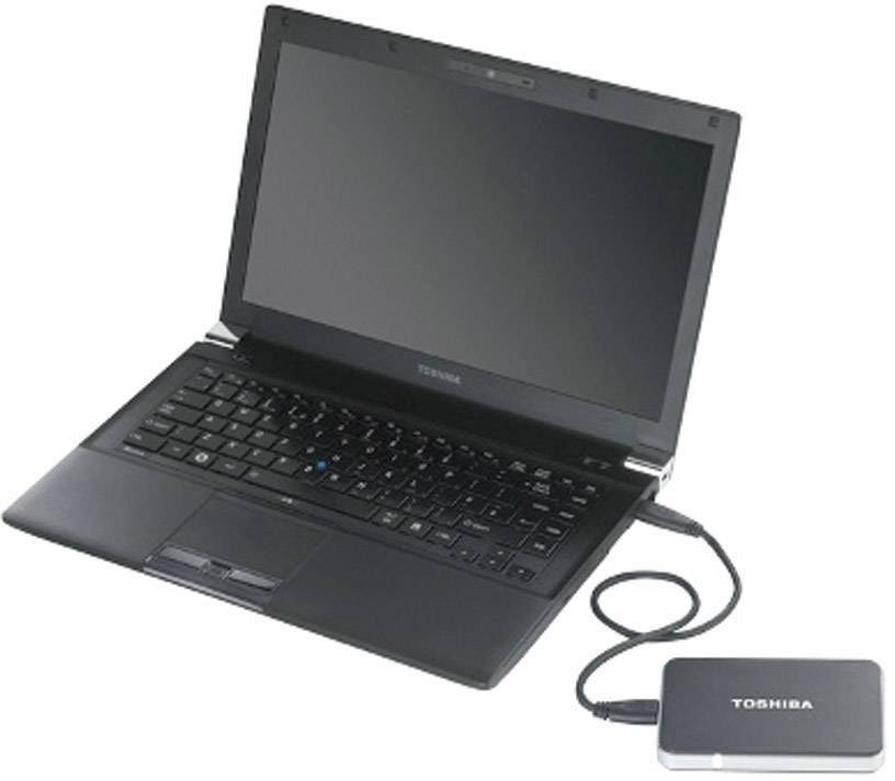 Toshiba 1 TB Externe Festplatte 6.35 cm (2.5 Zoll) USB 3.2 Gen 1 (USB 3.0) Schwarz PX1804E-1J0K