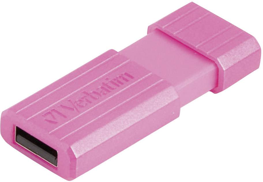 Verbatim Pin Stripe USB-Stick 16 GB Pink 49067 USB 2.0