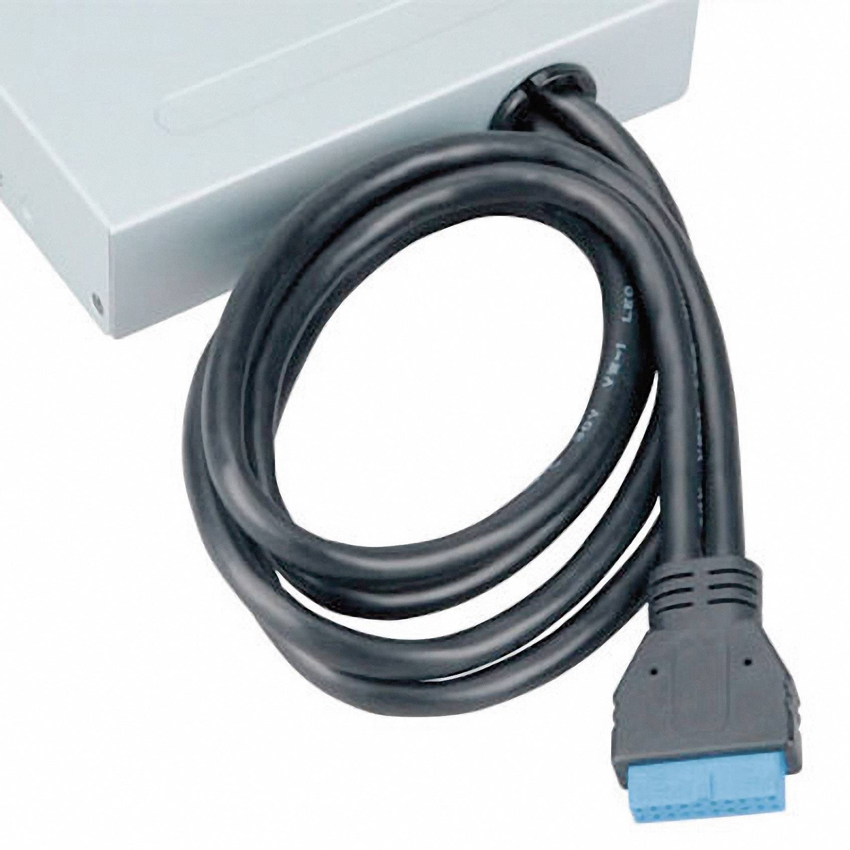 Akasa AK-ICR-14 Einbau-Speicherkartenleser USB 3.2 Gen 1 (Mainboard) Schwarz, Weiß