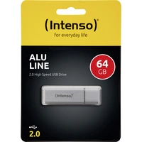Intenso Alu Line USB-Stick 64GB Silber 3521492 USB-A (USB 2.0) Intenso Alu Line USB-Stick 64GB Silber 3521492 USB-A (USB 2.0)